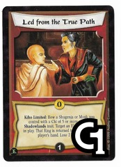 Led From the True Path